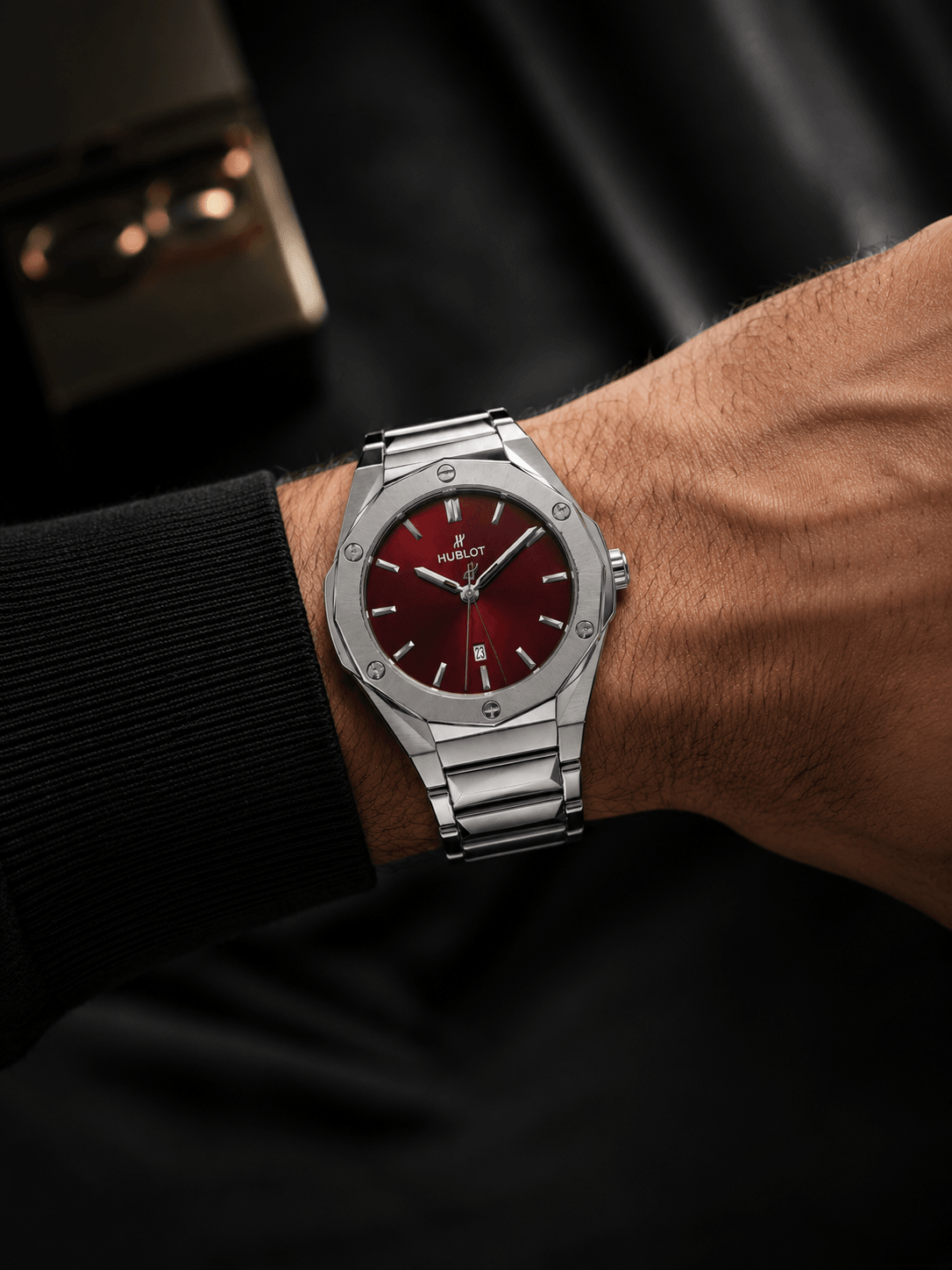 Hublot silver View 2