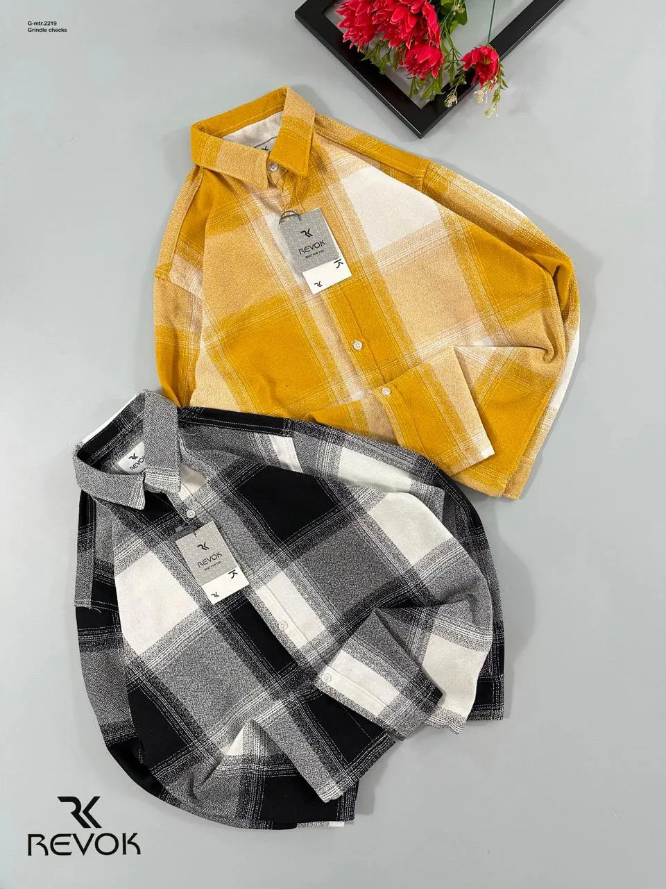 REVOK Grindle Check Flannel Shirt View 2